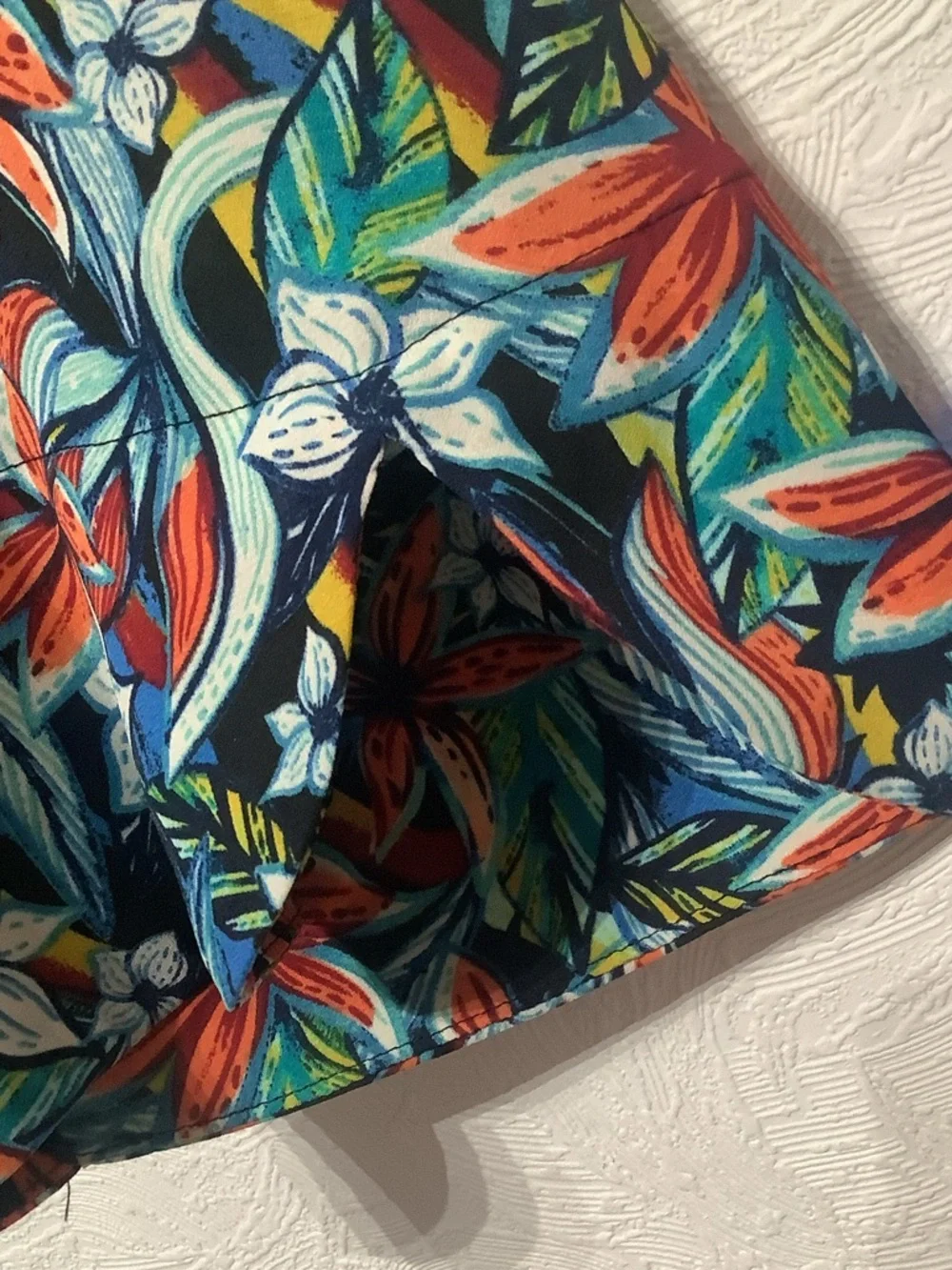 APT.9 - Sz L / XL - Floral Kimono Duster - Multi-Color tropical beach boat